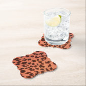 DIERAFDRUKKEN PINKEN KARTONNEN ONDERZETTERS (Insitu)