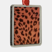 DIERAFDRUKKEN PINKEN METALEN ORNAMENT (Rechts)