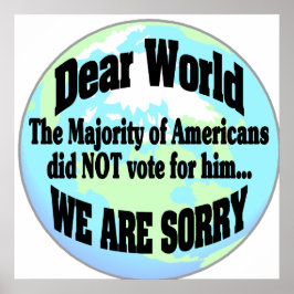 dierbare wereld poster