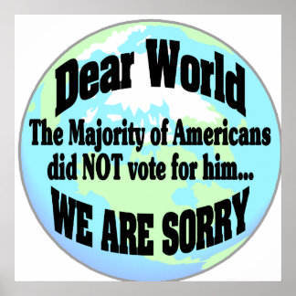 dierbare wereld poster