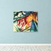 Dieren, 1913 canvas afdruk (Insitu (Houten vloer))