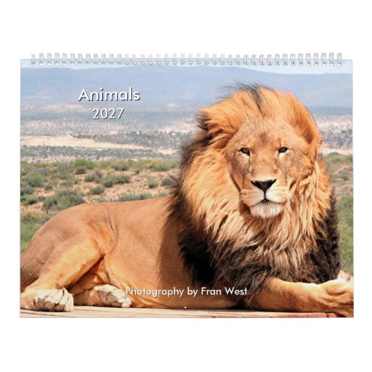 Dieren 2027 kalender (Hoes)