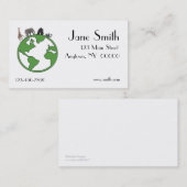 Dieren Aarde Visitekaartje (Voorkant / Achterkant)