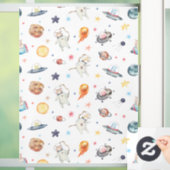 Dieren Astronaut Raamsticker (Huis)