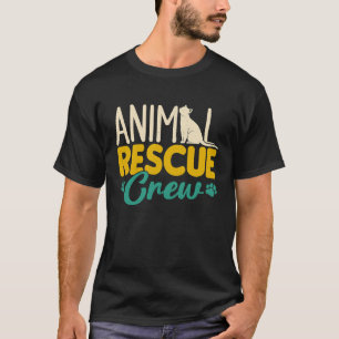 Dieren boven mensen Reddingsconserv Dierenactivist T-shirt