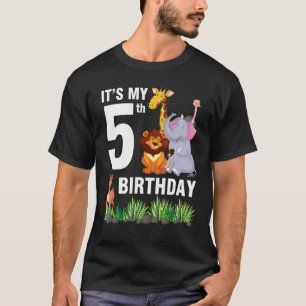 Dieren dansen me vijf jaar lang gelukkig.. het is t-shirt