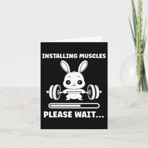 Dieren die spieren installeren Fitness Bodybuildin Kaart