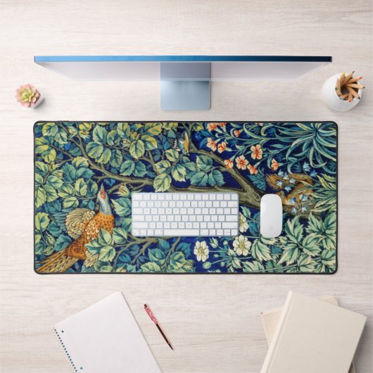 Dieren en bloemen, bos, William Morris Bureaumat (Kantoor 1)