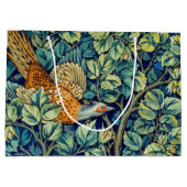 Dieren en bloemen, bos, William Morris Large Groot Cadeauzakje (Achterkant)