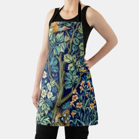 Dieren en bloemen, bos, William Morris Schort (Insitu)