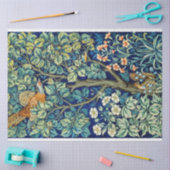 Dieren en bloemen, bos, William Morris Tissuepapier (Craft)