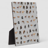 Dieren Fotoplaat (Zijkant)