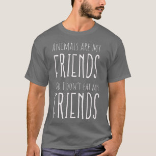 Dieren Friends Vegan Vegetarian T-shirt
