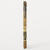 Dieren Gemengde Gouden Zebra Giraffe Slang Huiden Case-Mate iPhone Case (Achterkant/links)