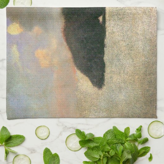 dieren, grizzly Beren van Albert Bierstadt Theedoek (Gevouwen)