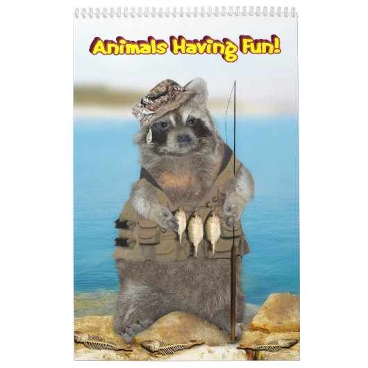 Dieren hebben plezier! "Kalender Kalender (Hoes)