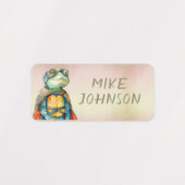 Dieren Helden waterdichte kinder naam kleding Labels (Design 1)