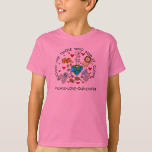 Dieren houden van onze aarde t-shirt