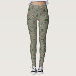 Dieren in de Safari (Olifant, Giraffe, Krokodil & Leggings