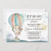 Dieren in het Baby shower Masker opstijgen en wegg Kaart (Voorkant)