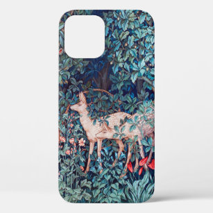 Dieren in het bos, William Morris iPhone 12 Hoesje