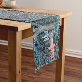 Dieren in het bos, William Morris Korte Tafelloper (Voorbeeld)