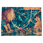 Dieren in het bos, William Morris Large Gift B Groot Cadeauzakje (Voorkant)