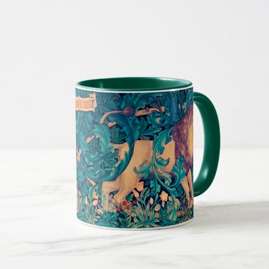 Dieren in het bos, William Morris Mok (Voorkant rechts)