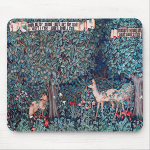 Dieren in het bos, William Morris Muismat