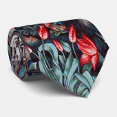 Dieren in het bos, William Morris Stropdas (Opgerold)