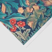 Dieren in het bos, William Morris Tissue Paper Tissuepapier (Detail)