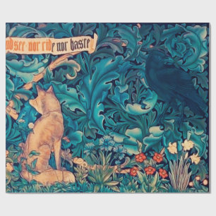 Dieren in het bos, William Morris Wrapping Pap Cadeaupapier