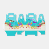 Dieren in het Zee van de Kleurrijke Oceaan Bedankdoosjes (Uitgevouwen)