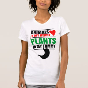 Dieren in mijn hart, Planten in mijn tumor T-shirt