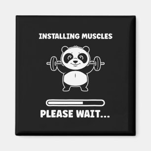 Dieren Installeren Spieren Fitness Bodybuilding Pa Magneet