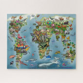 Dieren Jigzaag Puzzle Legpuzzel (Horizontaal)