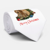 Dieren Kerststrik Stropdas (Opgerold)
