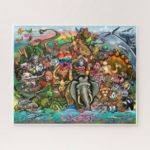 Dieren Legpuzzel