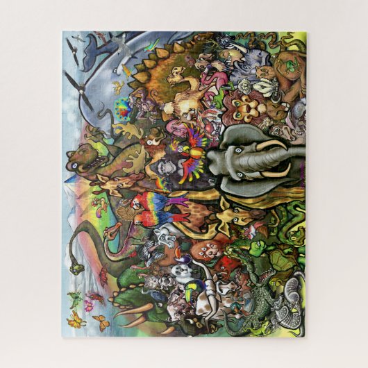 Dieren Legpuzzel (Verticaal)