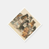  dieren maken papieren servetten leuk (Hoek)