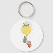 Dieren met een ballon sleutelhanger (Voorkant)