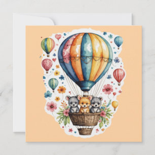 Dieren Op Een ballon
