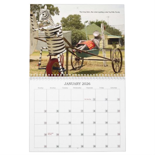 Dieren op fietsen 2011 Ezy Rider Kalender (Jan 2026)