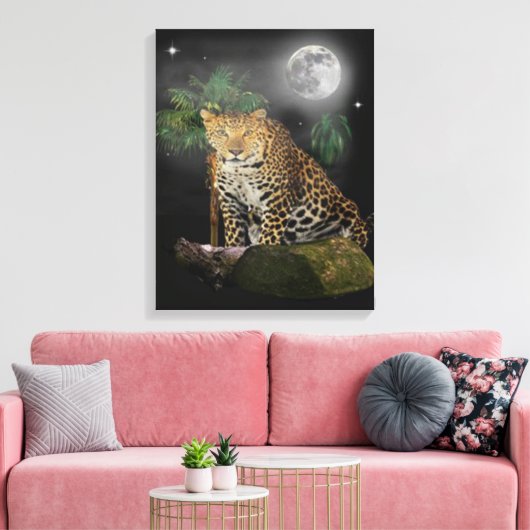 Dieren poster canvas afdruk (Insitu (Woonkamer))