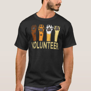 Dieren redden vrijwilligers Recht verschil Pe T-shirt