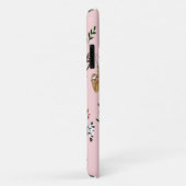 Dieren Roze sleuven en Zebra Cute Pattern Case-Mate iPhone Case (Achterkant/rechts)