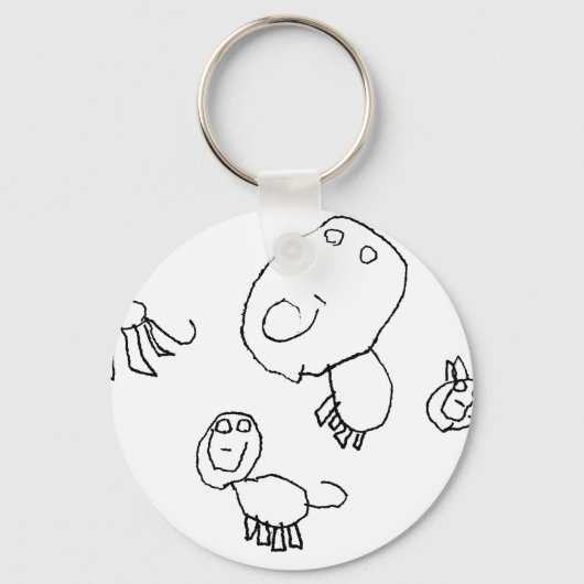 Dieren Sleutelhanger (Voorkant)