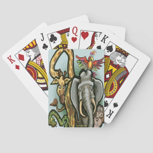 Dieren Speelkaarten (Achterkant)
