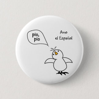 Dieren spreken ook Spaans! Merchandise Ronde Button 5,7 Cm