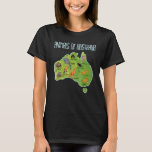 Dieren uit Australië - Diereneducatie T-shirt